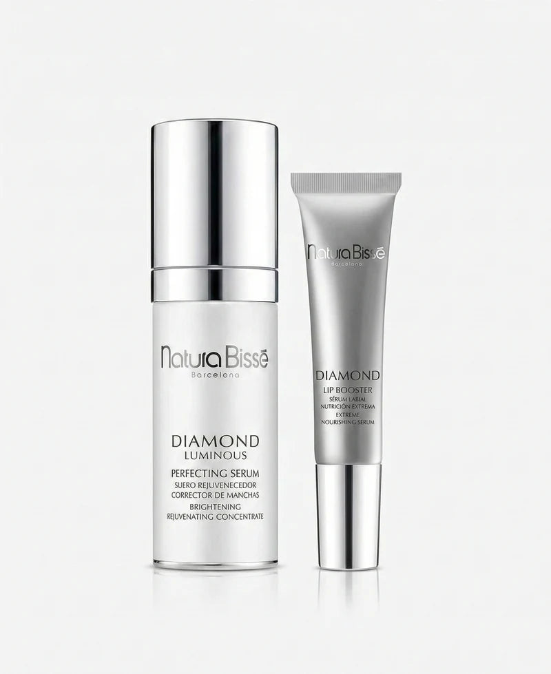 Diamond Duo: Rutina rejuvenecedora para rostro y labios.