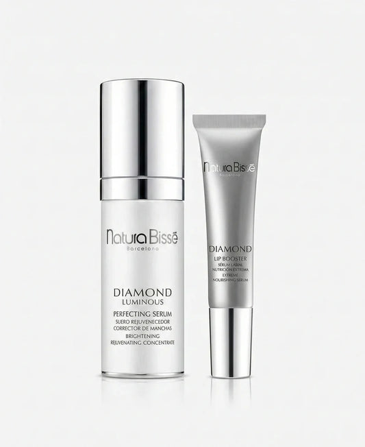 Diamond Duo: Rutina rejuvenecedora para rostro y labios.