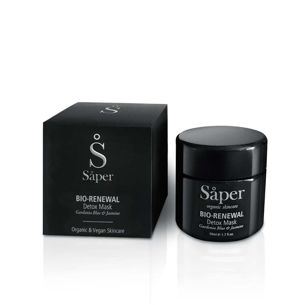 Bio·Renewal Detox Mask (Saper) – Mascarilla Facial Exfoliante y Detox para Todo Tipo de Piel 50 ml