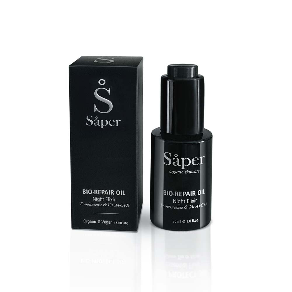 Bio·Repair Oil Night Elixir (Saper) – Sérum Reparador Nocturno Regenerador y Antioxidante para Todo Tipo de Piel 30 ml
