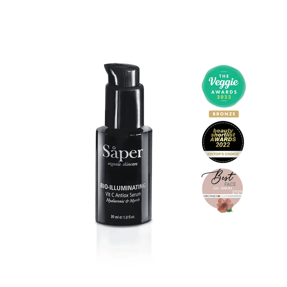 Bio·Illuminating Vit C Antiox Serum (Saper) – Sérum Facial Iluminador y Antioxidante para Todo Tipo de Piel 30 ml