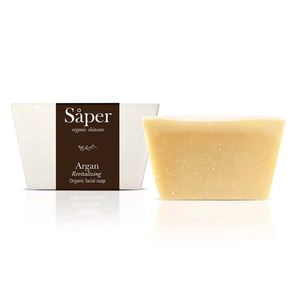 Argan Revitalizing Soap (Saper) – Jabón Facial y Corporal Revitalizante para Todo Tipo de Piel 115 gr
