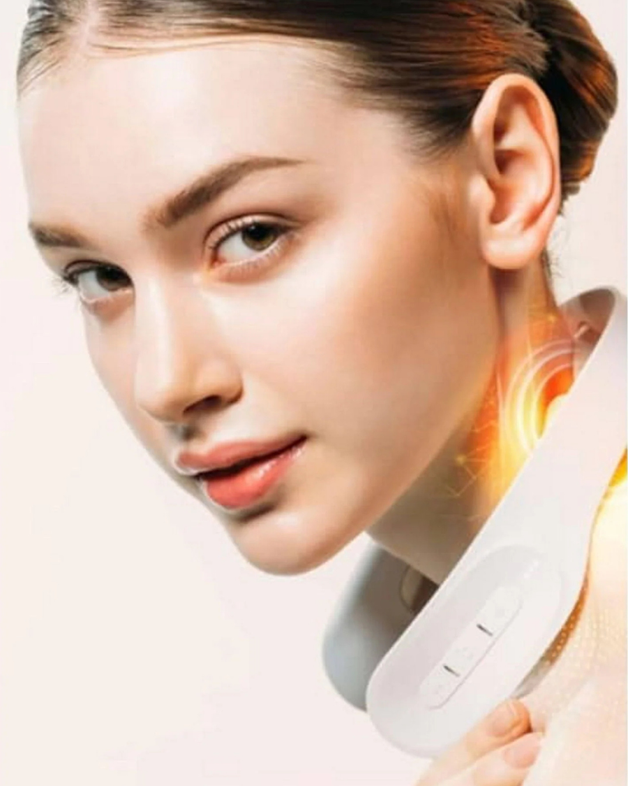 Masajeador de cuello con EMS y calor Mytrex Dr.Heat Neck