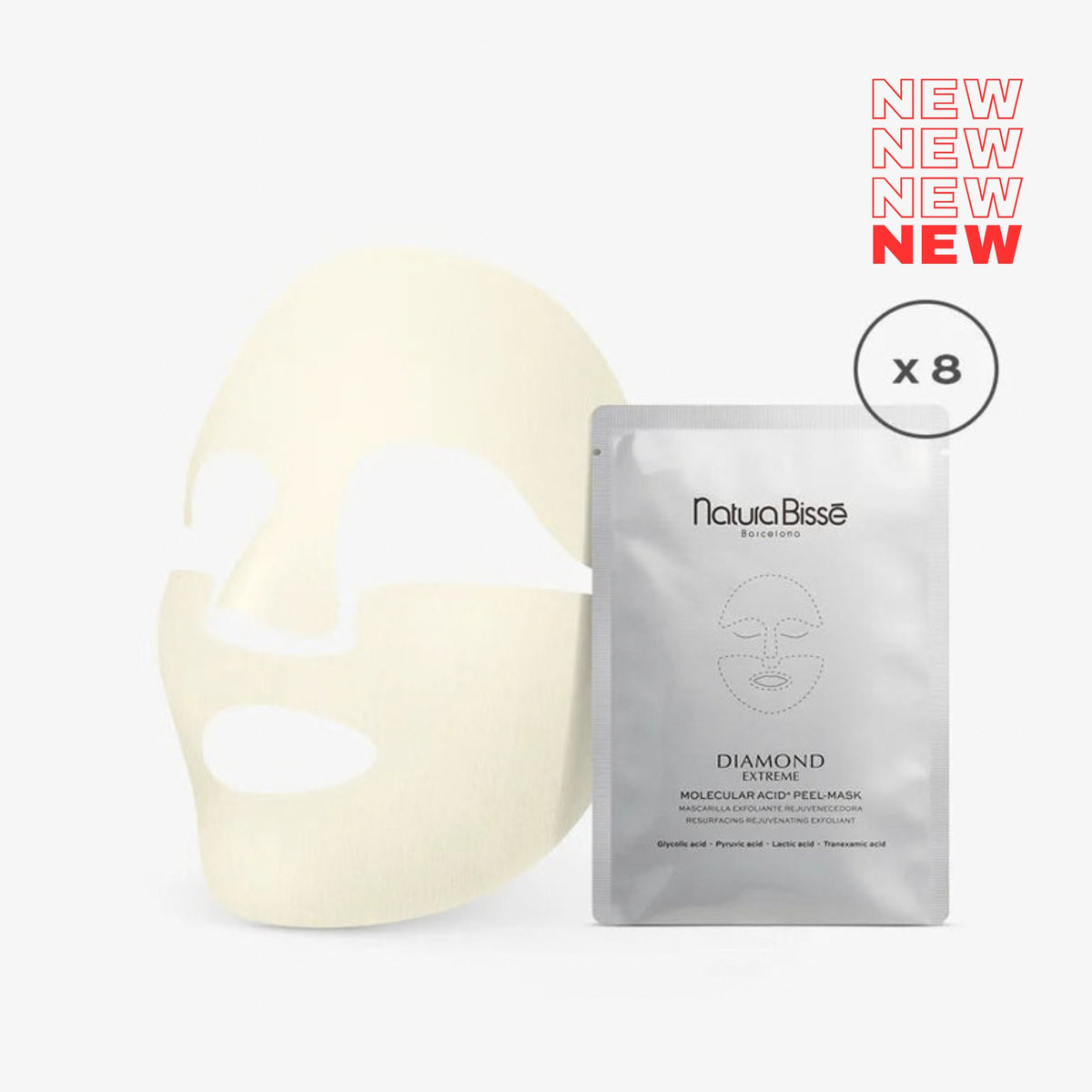 Diamond Extreme Molecular Acid⁴ Peel-Mask