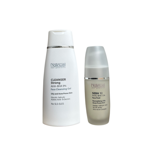 Pack Cleanser 9% + Seba 12 (Natinuel) – Rutina Purificante y Seborreguladora