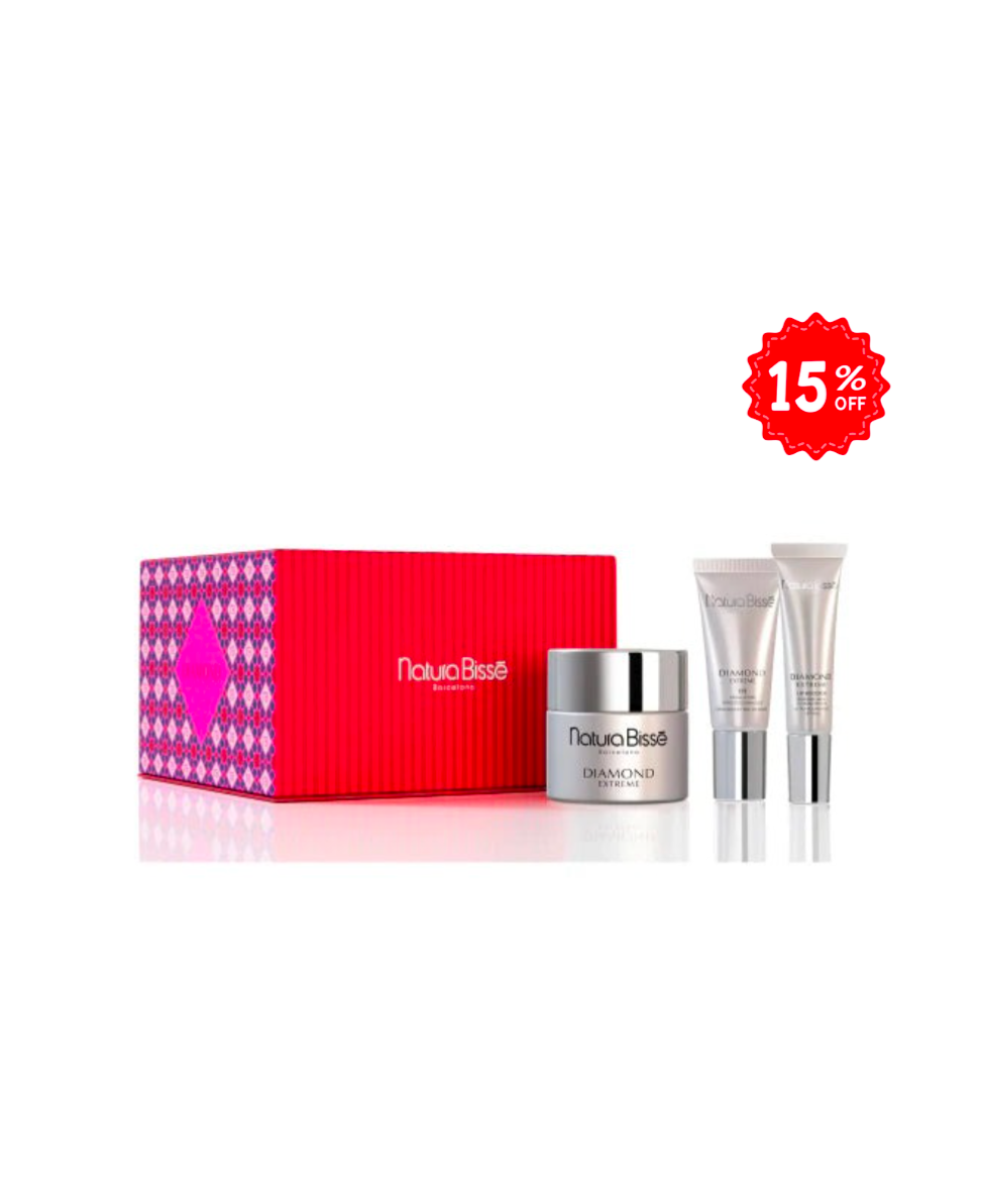 Set Diamond Extreme Rich + Eye & Lip Booster (Natura Bissé) – Pack Antiedad Premium