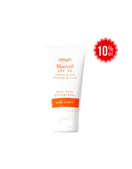 BlueVeil SunCream SPF 30 (Sublime Oils) – Protector Solar Facial Mineral 30 ml