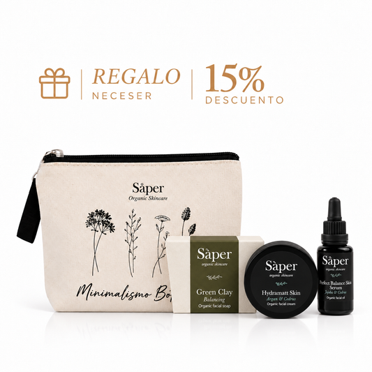 Hydra Therapy Pack (Saper) – Rutina Facial para Piel Normal, Mixta y Grasa