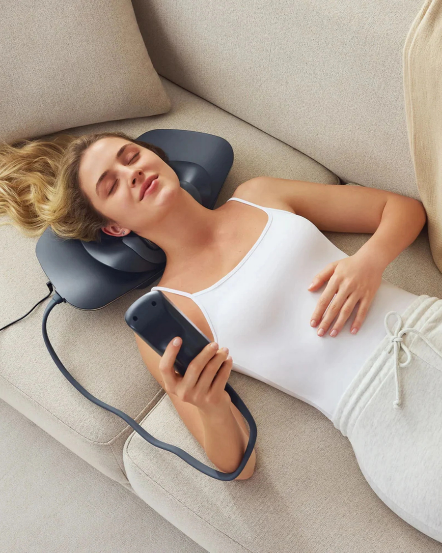 Masajeador con tracción de cuello, EMS y calor Mytrex Medi Neck