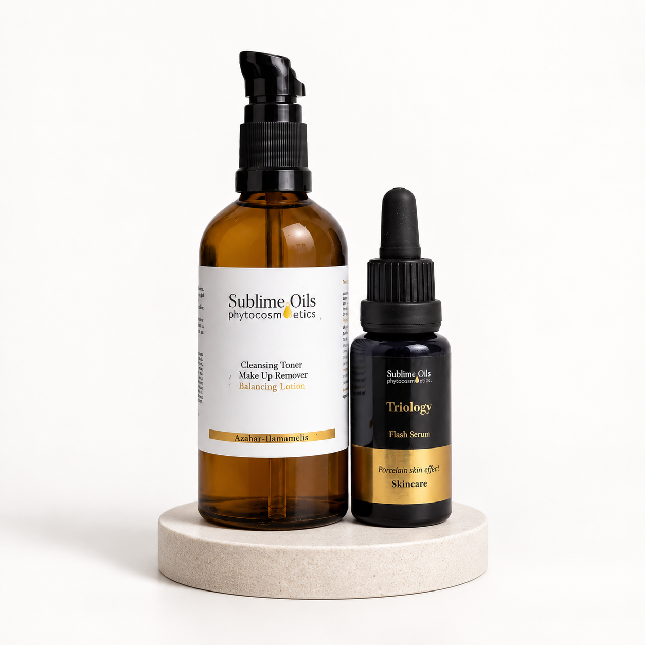 Pack Tónico Azahar & Hamamelis + Triology (Sublime Oils) – Rutina Equilibrante y Regeneradora
