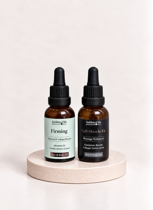 Pack Cell-Muscle Fit + Firming Face Oil (Sublime Oils) – Rutina Reafirmante y Tensor Facial