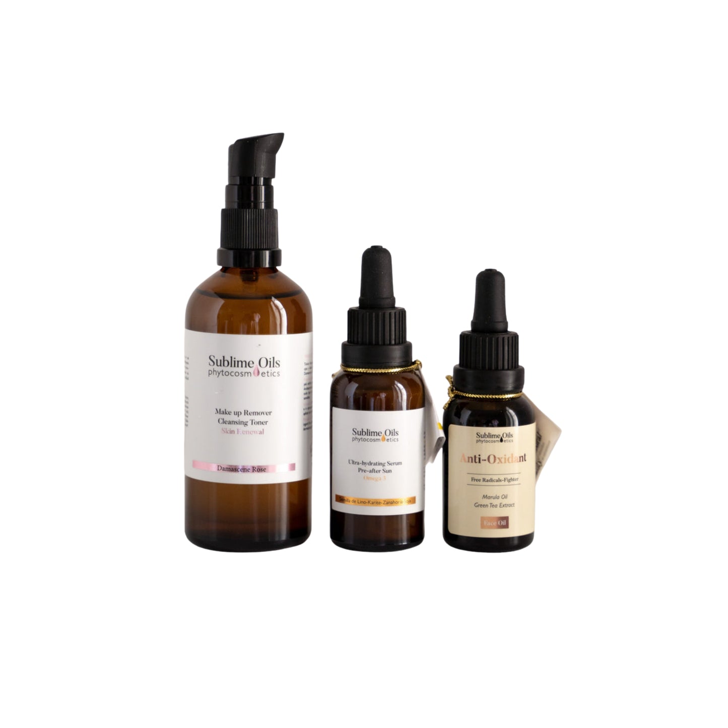 SUBLIME OILS 1,2,3…Pieles Secas-Deshidratadas