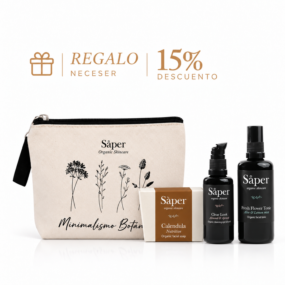 Pack Doble Limpieza Facial Clean (Saper) – Rutina Completa de Limpieza Diaria