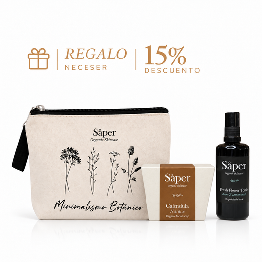 Pack Caléndula Soap + Fresh Flower Tonic (Saper) – Rutina de Limpieza y Tonificación Natural