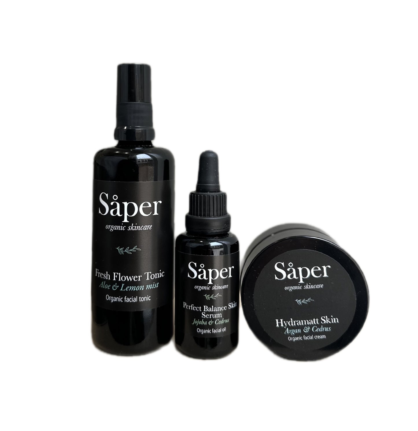 Pack Rutina Facial Equilibrante Saper | Fresh Flower Tonic + Perfect Balance Skin Serum + Hydramatt Skin