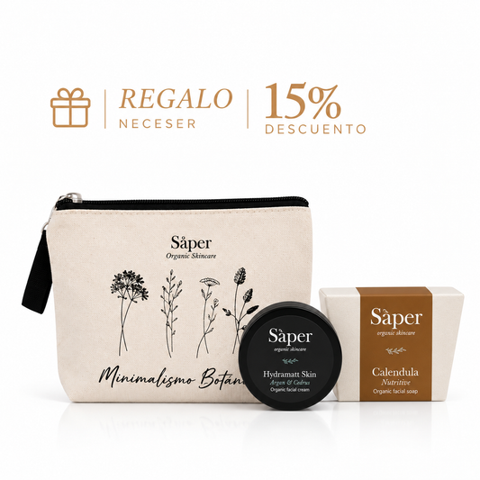Pack Caléndula Soap + Hydramatt Skin (Saper) – Limpieza Suave y Equilibrio Matificante